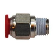 Midland Industries 20631 - MIDLAND INDUSTRIES 206 Push-In Male BSPT Composite Nickel-Plated Straight Adapter