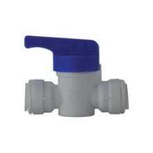 Midland Industries 20900P - MIDLAND INDUSTRIES 20900 Push-In x Push-In Connection 170 psi Pressure 34 to 150 deg F Shut-Off Valv