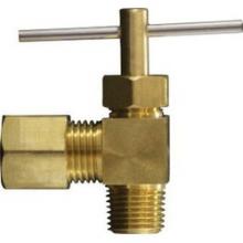 Midland Industries 26011 - MIDLAND INDUSTRIES 260 Compression x MIP -65 to 250 deg F Brass Body Angle Needle Valve