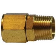 Midland Industries 28424 - MIDLAND INDUSTRIES 284 MNPTF FNPTF 1.1 in Brass Pipe Straight Swivel Adapter