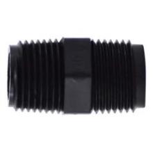 Midland Industries 28612B - MIDLAND INDUSTRIES 2861 MPT Polyethylene Black Hex Nipple