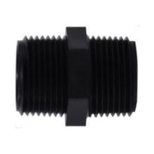 Midland Industries 28613P - MIDLAND INDUSTRIES 28 MPT Polypropylene Black Hex Nipple