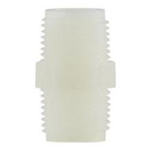 Midland Industries 28617W - MIDLAND INDUSTRIES 2861 MPT Nylon White Hex Nipple