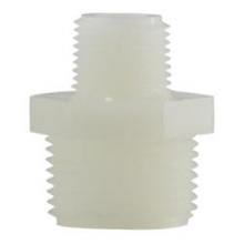 Midland Industries 28620W - MIDLAND INDUSTRIES 2862 MPT Nylon White Reducing Hex Nipple