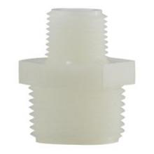 Midland Industries 28628W - MIDLAND INDUSTRIES 2862 MPT Nylon White Reducing Hex Nipple