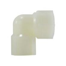 Midland Industries 28706W - MIDLAND INDUSTRIES 287 Tube OD Tube OD Nylon White 90 deg Elbow