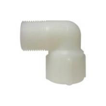 Midland Industries 28721W - MIDLAND INDUSTRIES 287 Nylon White 90 deg Street Elbow