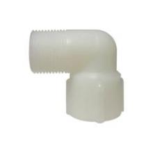 Midland Industries 28724W - MIDLAND INDUSTRIES 287 Nylon White 90 deg Street Elbow