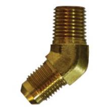 Midland Industries 28728F - MIDLAND INDUSTRIES 287 Male JIC MNPT Brass 45 deg Elbow