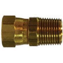 Midland Industries 28753 - MIDLAND INDUSTRIES 287 Female 37 deg JIC MIP Brass Straight Swivel Adapter