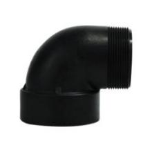 Midland Industries 28821P - MIDLAND INDUSTRIES 288 FPT MPT Polypropylene Black Street Elbow