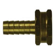 Midland Industries 707046-1012 - AMC® 707046-12 Hose Barbed 3/4 in FGH Brass Straight Hex Swivel Adapter