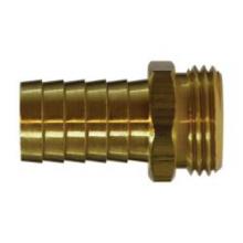 Midland Industries 30039 - MIDLAND INDUSTRIES 3003 Garden Hose Barbed MGH Brass Straight Male End Hex Adapter