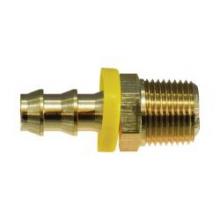 Midland Industries 30200 - MIDLAND INDUSTRIES 302 Push-On Hose Barbed MNPTF Brass 150 psi Straight Adapter