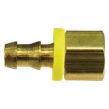 Midland Industries 30221 - MIDLAND INDUSTRIES 302 Push-On Hose Barbed FIP Brass Straight Adapter