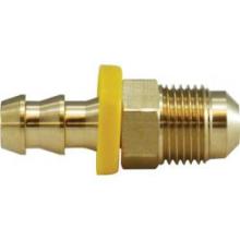 Midland Industries 30240 - MIDLAND INDUSTRIES 302 Push-On Hose Barbed SAE 45 deg Male Flared Brass Adapter