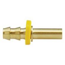 Midland Industries 30291 - MIDLAND INDUSTRIES 302 Push-On Hose Barbed Tube Brass Straight Rigid Tube Adapter