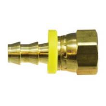 Midland Industries 30340 - MIDLAND INDUSTRIES 303 Push-On Hose Barbed FNPSM Ball Seat Swivel Brass Adapter