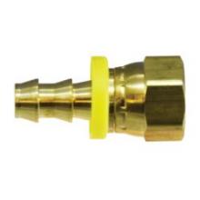 Midland Industries 30342 - MIDLAND INDUSTRIES 303 Push-On Hose Barbed FNPSM Ball Seat Swivel Brass Adapter