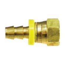 Midland Industries 30358 - MIDLAND INDUSTRIES 303 Push-On Hose Barbed FPT Brass Adapter