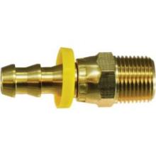 Midland Industries 30385 - MIDLAND INDUSTRIES 303 Push-On Hose Barbed MIP Brass Swivel Adapter