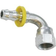 Midland Industries 30484 - MIDLAND INDUSTRIES 304 Push-On Hose Barbed Female SAE 45 deg/37 deg JIC Swivel Steel Zinc-Plated 90 