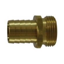 Midland Industries 30550 - MIDLAND INDUSTRIES 305 Garden Hose Barbed MNPSM Brass Short Shank Hex Adapter