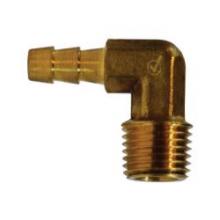 Midland Industries 707020-0402 - AMC® 707020 Hose Barbed MIP Brass 90 deg Elbow