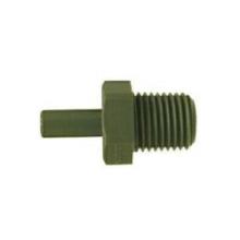 Midland Industries 33385B - MIDLAND INDUSTRIES 33 Hose Barbed MIP Polyethylene 90 deg Elbow