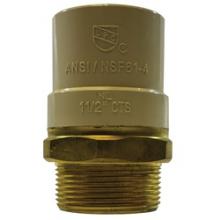 Midland Industries 35415LF - MIDLAND INDUSTRIES 354 CPVC MIP Brass Adapter