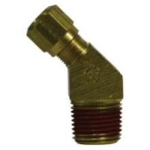 Midland Industries 38153 - MIDLAND INDUSTRIES 381 Tube OD Male NPTF Brass 45 deg Elbow