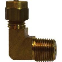 Midland Industries 38718 - MIDLAND INDUSTRIES 380 Tube OD MIP Brass 90 deg Elbow