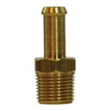 Midland Industries 38806 - MIDLAND INDUSTRIES 388 Beaded Hose Barbed MIP Brass Connector