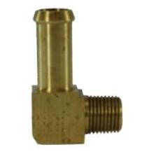 Midland Industries 38862 - MIDLAND INDUSTRIES 388 Beaded Hose Barbed MIP Brass 90 deg Elbow