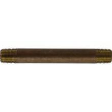 Midland Industries 40013 - MIDLAND INDUSTRIES 40 MPT Brass Seamless Pipe Nipple