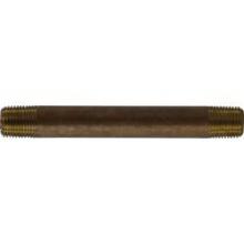 Midland Industries 40014 - MIDLAND INDUSTRIES 40 MPT Brass Seamless Pipe Nipple