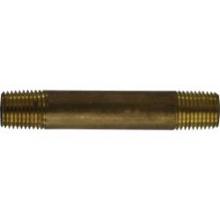 Midland Industries 40031 - MIDLAND INDUSTRIES 40 MPT Brass Seamless Pipe Nipple