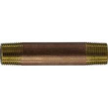 Midland Industries 40044 - MIDLAND INDUSTRIES 400 MPT Brass Seamless Pipe Nipple