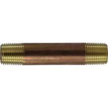 Midland Industries 40069 - MIDLAND INDUSTRIES 40 MPT Brass Seamless Pipe Nipple