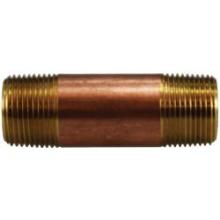 Midland Industries 40091 - MIDLAND INDUSTRIES 40 MPT Brass Seamless Pipe Nipple