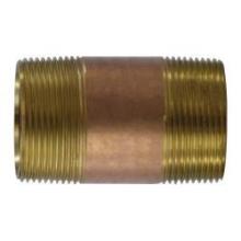 Midland Industries 40143 - MIDLAND INDUSTRIES 40 MPT Brass Seamless Pipe Nipple