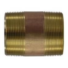 Midland Industries 40162 - MIDLAND INDUSTRIES 40 MPT Brass Seamless Pipe Nipple