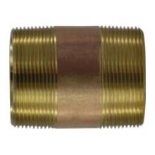 Midland Industries 40168 - MIDLAND INDUSTRIES 40 MPT Brass Seamless Pipe Nipple