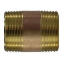 Midland Industries 40169 - MIDLAND INDUSTRIES 40 MPT Brass Seamless Pipe Nipple