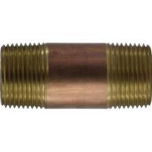 Midland Industries 42104 - MIDLAND INDUSTRIES 42 MPT Brass Nipple