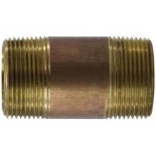 Midland Industries 42120 - MIDLAND INDUSTRIES 420 MPT Close Brass Nipple