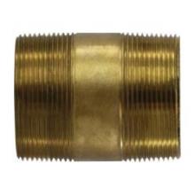 Midland Industries 42160 - MIDLAND INDUSTRIES 420 MPT Close Brass Nipple