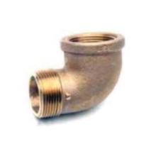 Midland Industries 44169DLF - MIDLAND INDUSTRIES 441 MPT FPT Lead-Free Bronze 90 deg Street Elbow