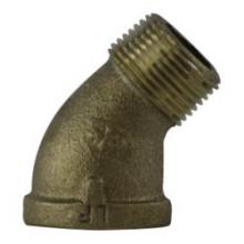 Midland Industries 44200LF - MIDLAND INDUSTRIES 441 MPT FPT Lead-Free Bronze 45 deg Street Elbow