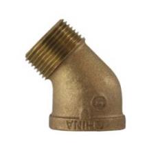 Midland Industries 44203 - MIDLAND INDUSTRIES 441 MPT FPT 1/8-27 Thread Bronze 45 deg Street Elbow